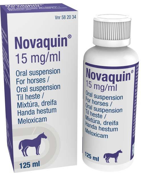 15 mg/ml oral suspension for horses