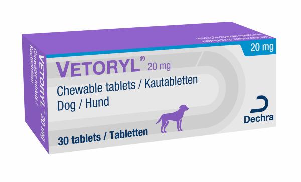 Vetoryl 20 mg Chewable Tablets for Dogs