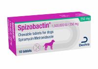Spizobactin 1,500,000 IU / 250 mg Chewable Tablets For Dogs