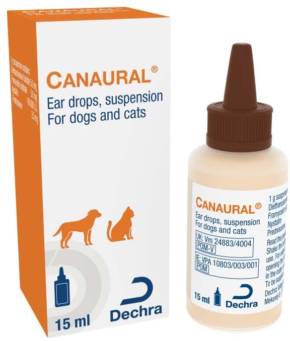 Ear Drops suspension for dogs and cats