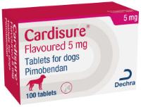 Flavoured 5 mg tablets for dogs