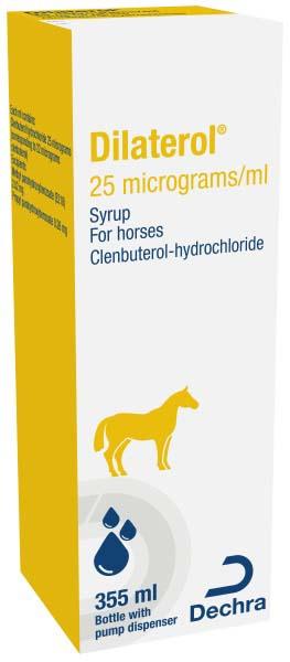 25 micrograms/ml syrup for horses