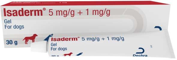 5 mg/g + 1 mg/g gel for dogs