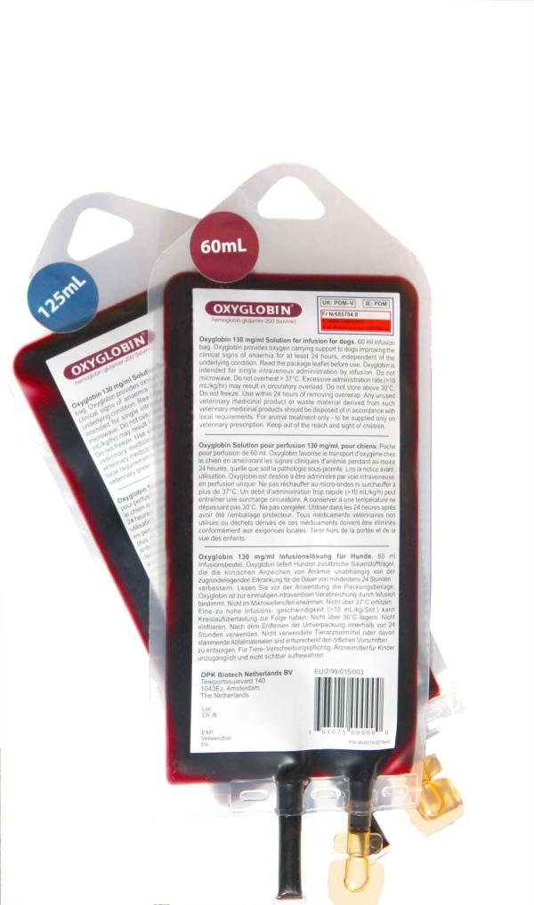 130 mg/ml solution for infusion for dogs