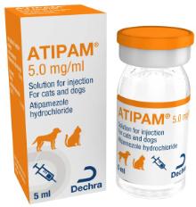 Atipam® 5.0 mg/ml solution for injection for cats and dogs