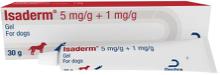 Isaderm® 5 mg/g + 1 mg/g gel for dogs