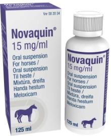 Novaquin 15 mg/ml oral suspension for horses